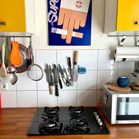 Apartmán Connected Near Ostbahnhof With Balcony *